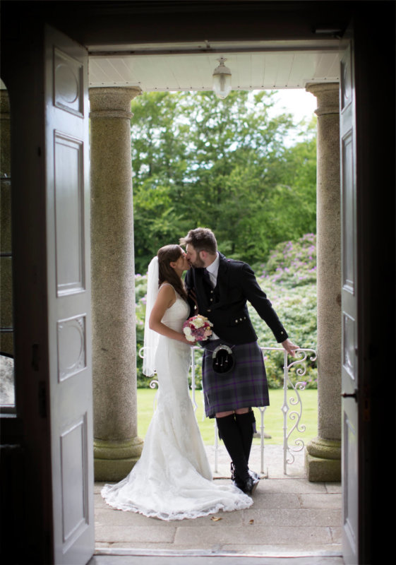 Cortes wedding Columns shot