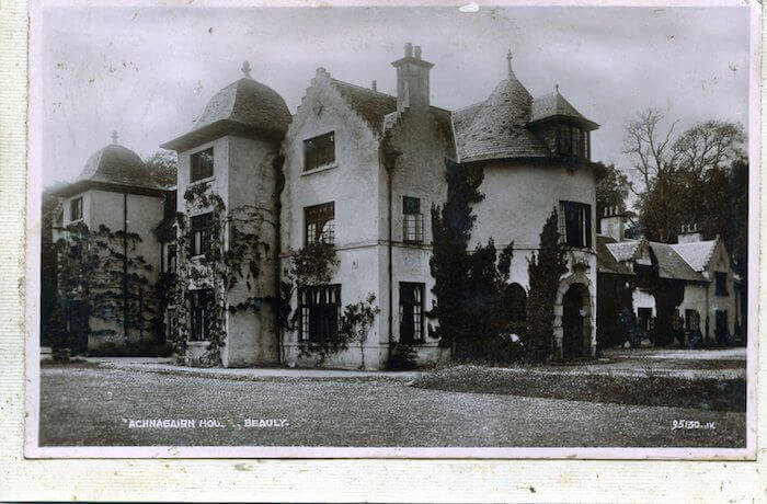 Achnagairn Castle in the past